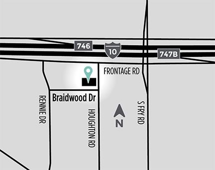 map of hotze beauty aesthetics building