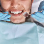 woman at dentist